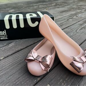 Mel by Melissa Girl’s Pink Ballet Flats
